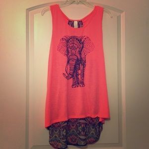 Elephant tank top